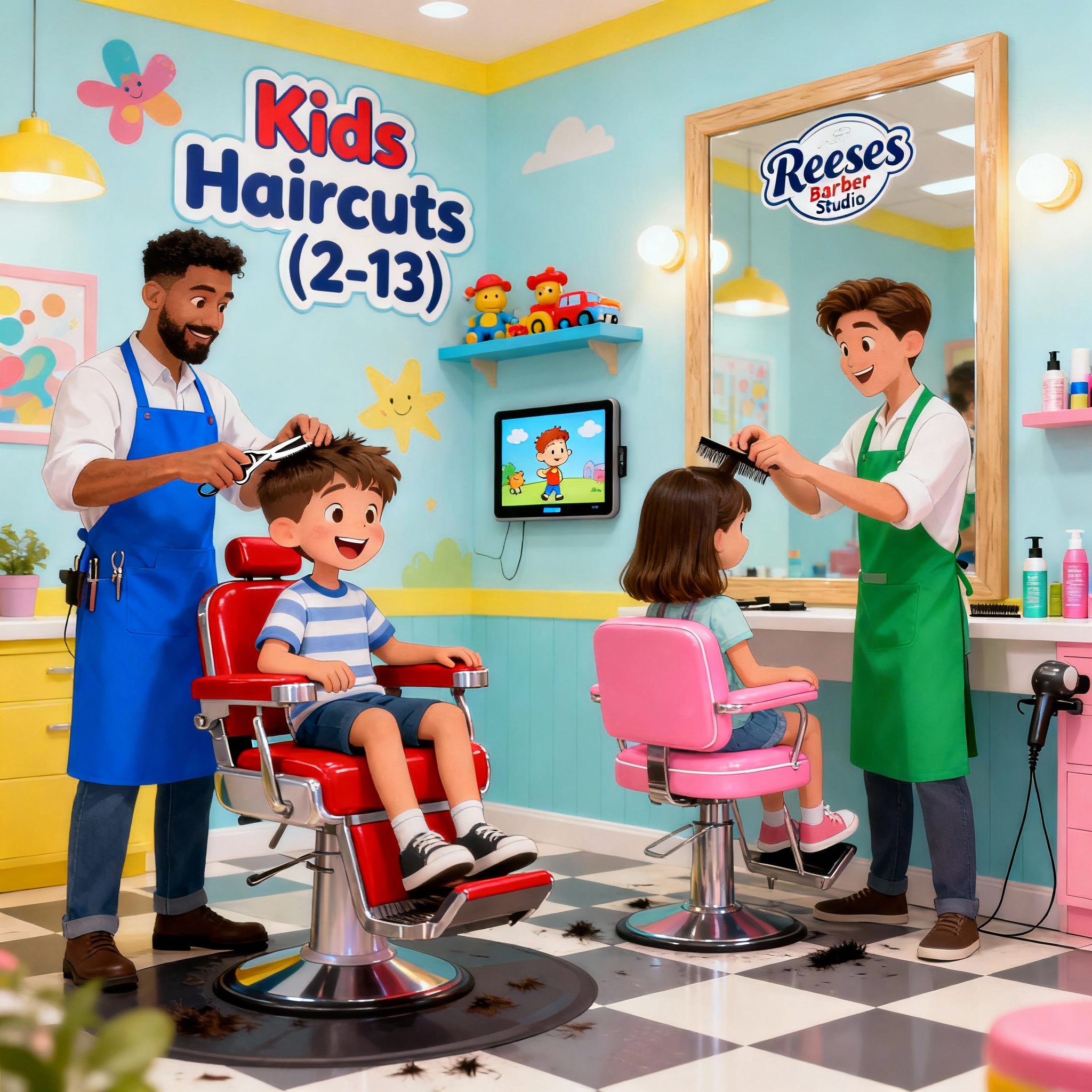 Kids Haircut ages 2 to 13