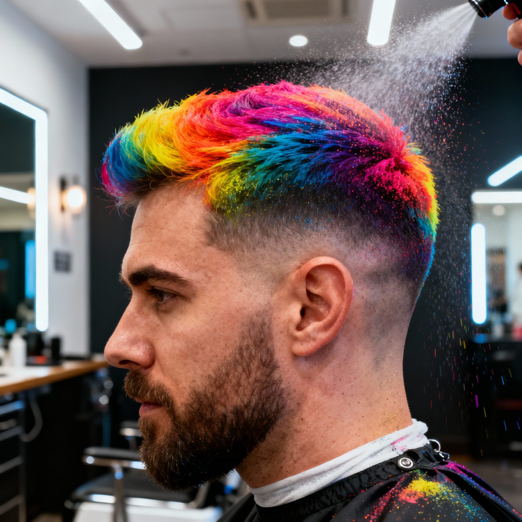 color enhancments spray