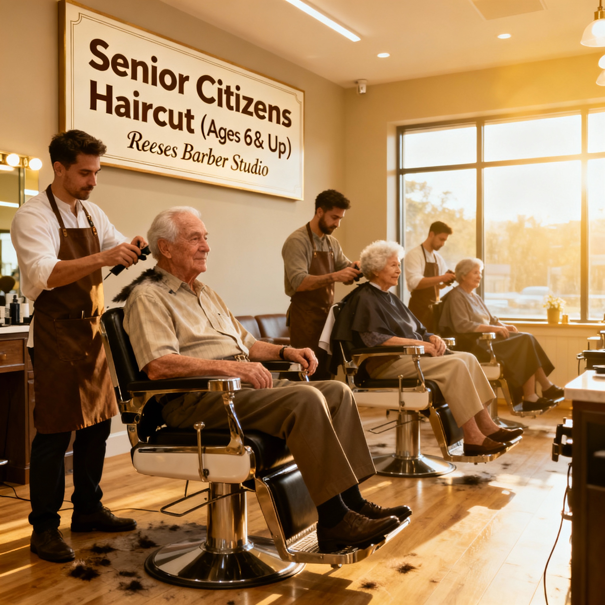 Senior Citizens Haircut 65&up