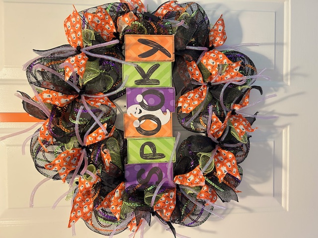 Halloween Spooky Wreath