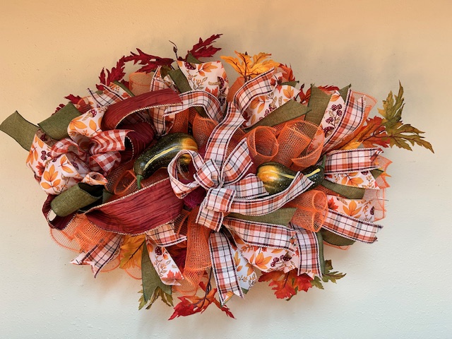 Autumn Harvest Decorative Wreath