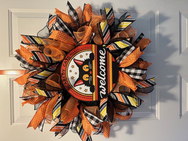 Halloween Welcome Wreath