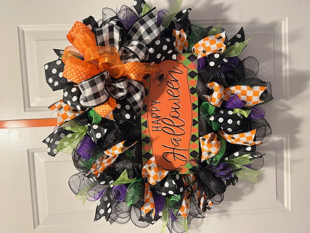 Halloween Door Wreath