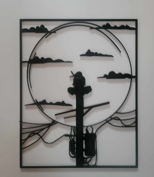 Wall Art of Itachi Uchiha