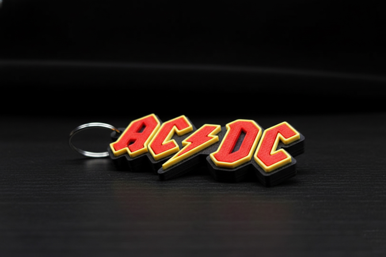 AC/DC Keychain
