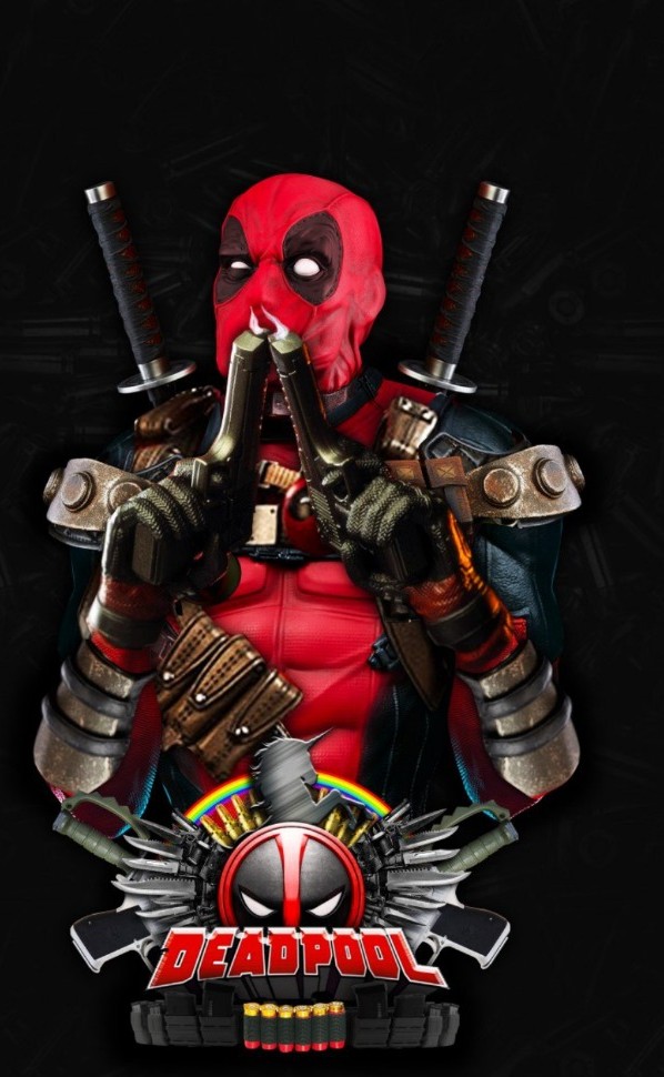 Deadpool Bust – The Merc Head 🖕
