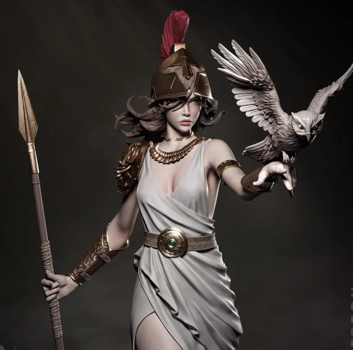 Athena – Goddess of Wisdom and Strategy 🛡️