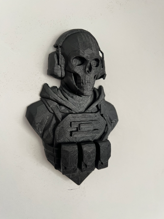 💀 The Lieutenant’s Sentinel: Ghost Wall Art
