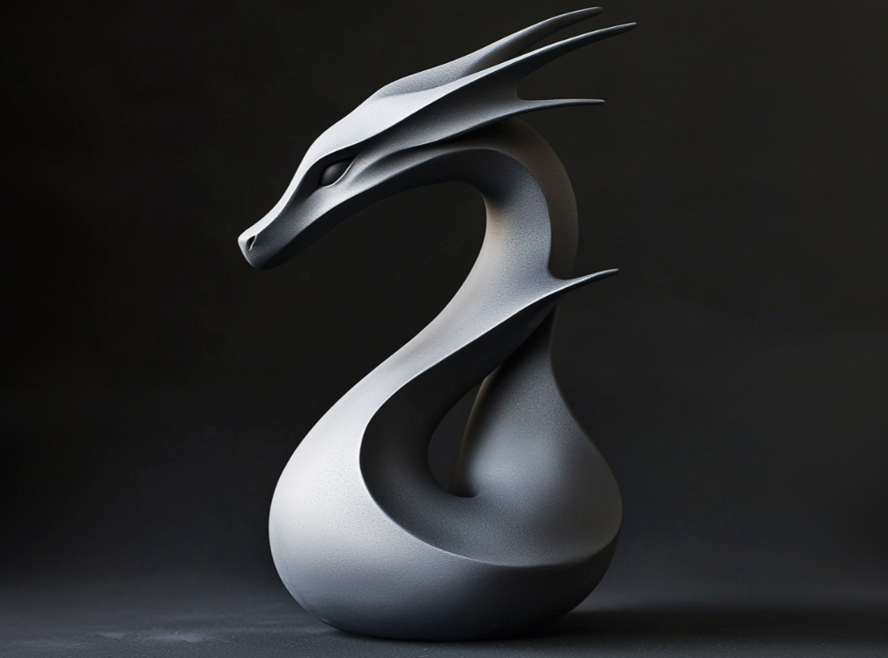 🐉 Emberclaw – Dragon Sculpture