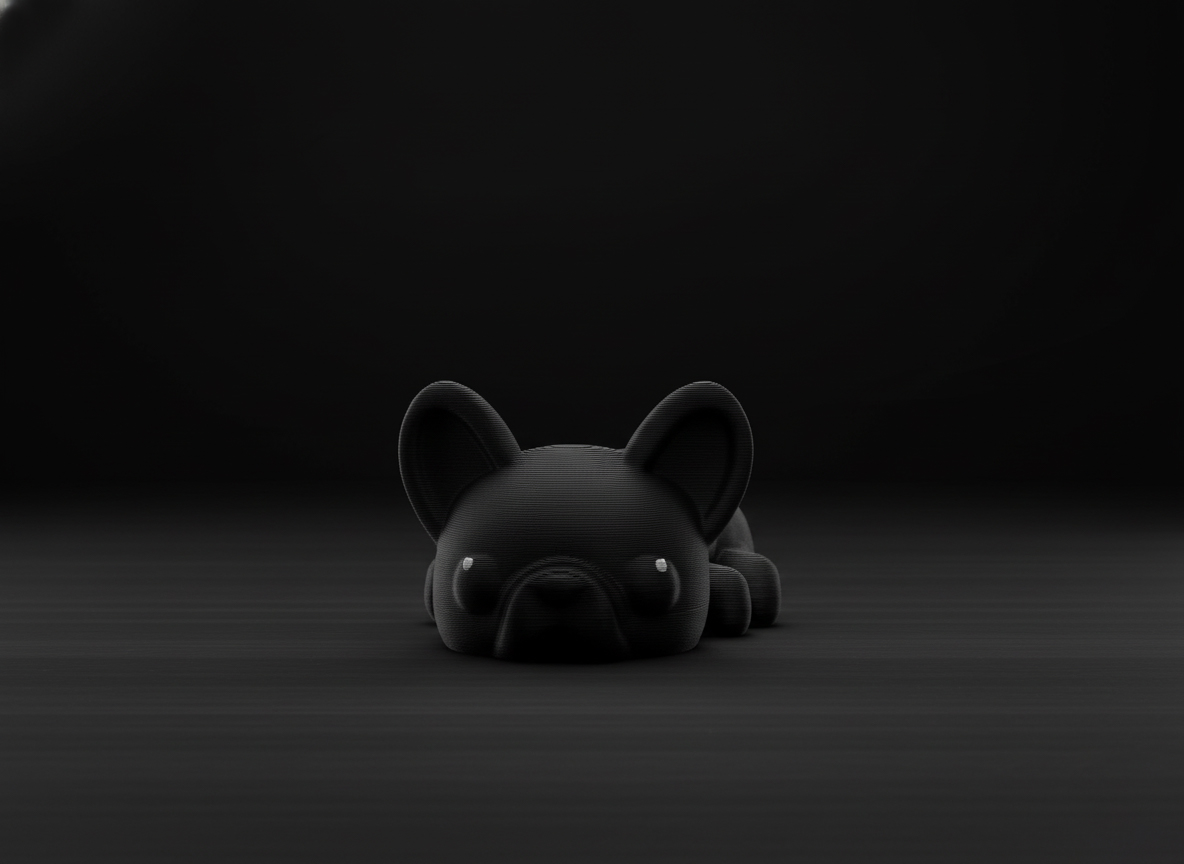 Articulated French Bulldog Keychain 🐾