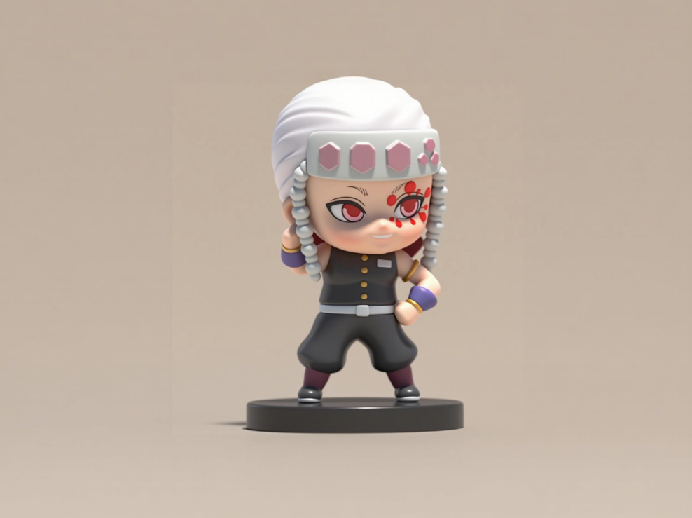 Tengen Uzui: The Sound Hashira | Chibi Edition