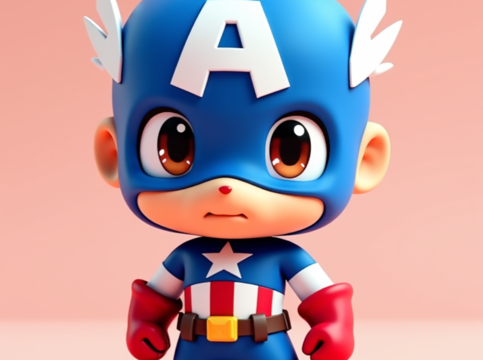Captain America: The First Avenger | Stylized Chibi Edition