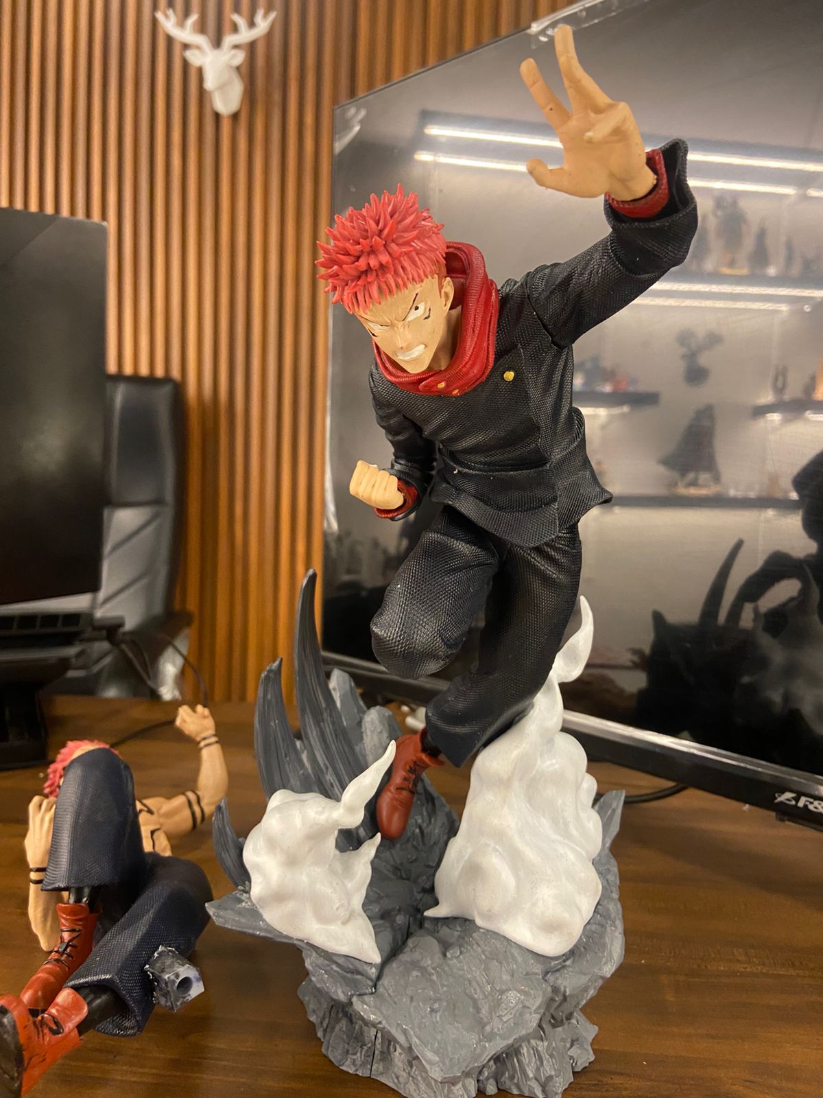 Sukuna & Yuji Itadori – Duality Statue ☯️