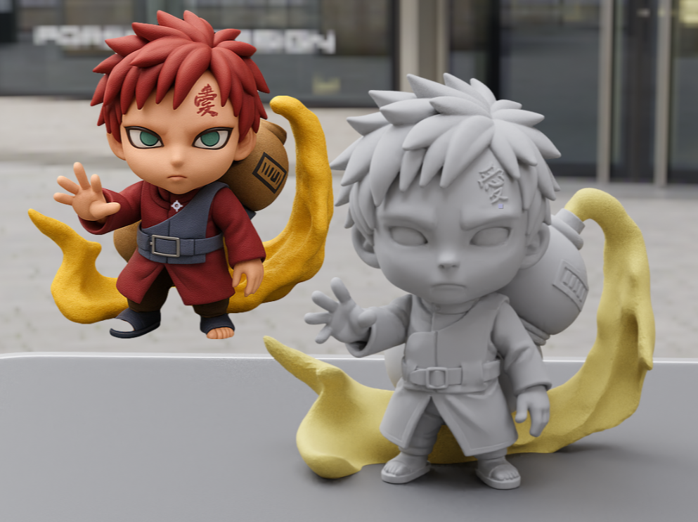 Gaara of the Desert: The Ultimate Defense | Q Version