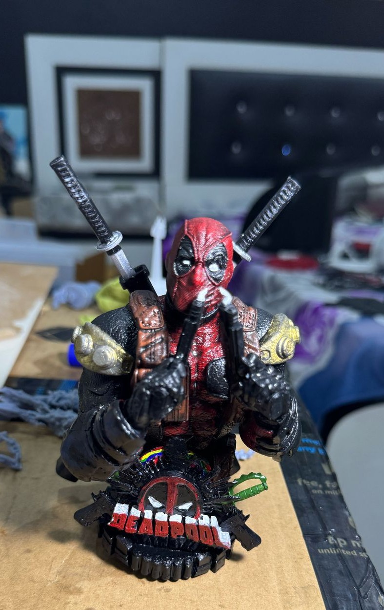 Deadpool Bust – The Merc Head 🖕