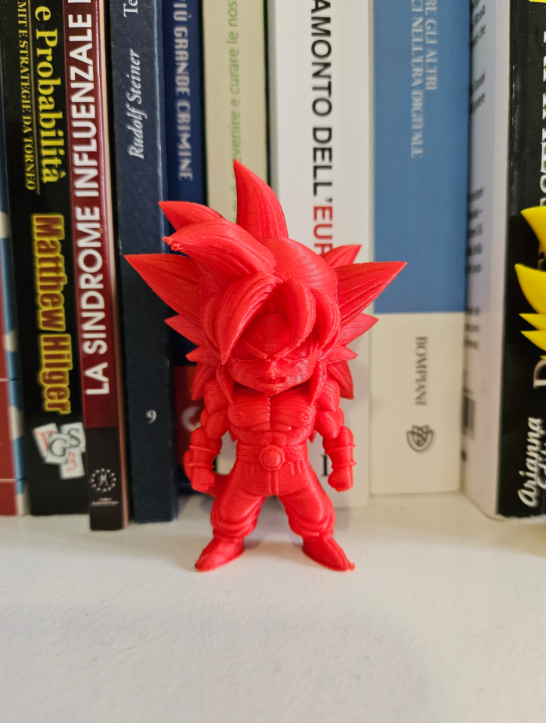 Super Saiyan 4 Goku: The Primal Warrior | Chibi Edition