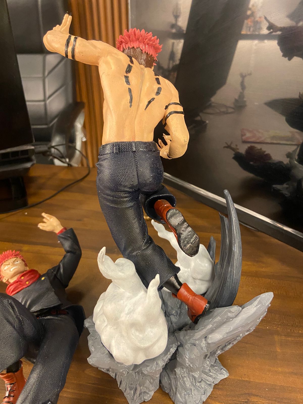 Sukuna & Yuji Itadori – Duality Statue ☯️