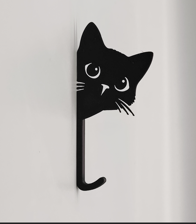 KEY HOLDER - CAT PEEKING