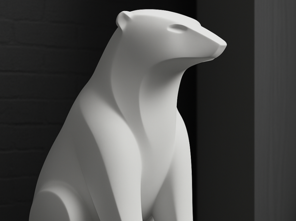 Polar Bear Sculture