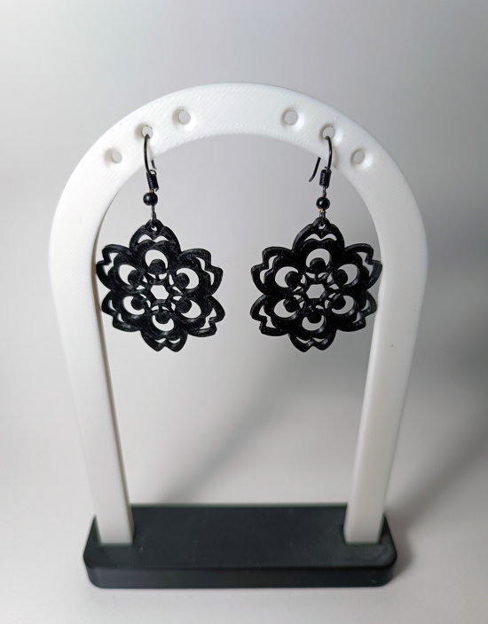 Infinite Fractal Earrings 🌌