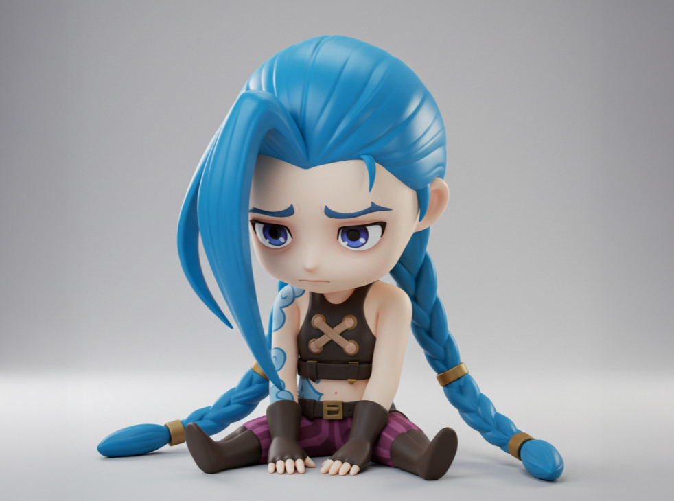 Jinx: The Loose Cannon | Sad Chibi Edition