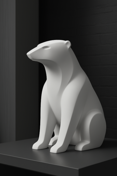 Polar Bear Sculture