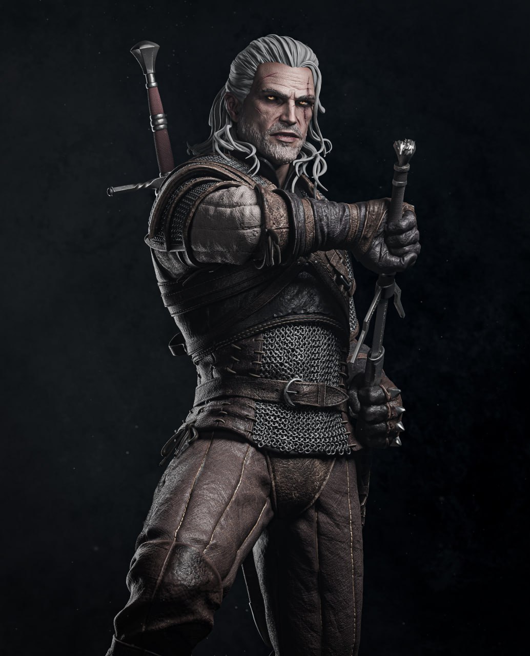 Geralt of Rivia – The White Wolf ⚔️