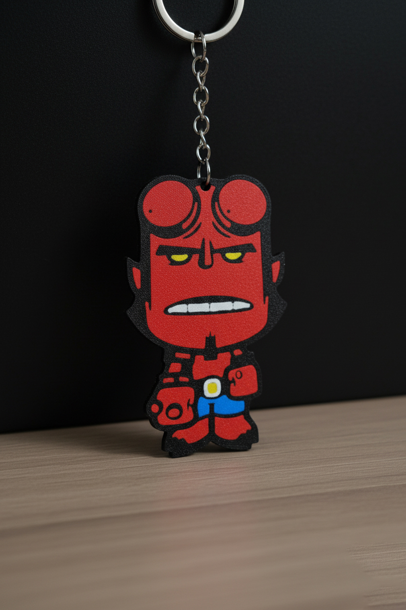 Hellboy Keychain