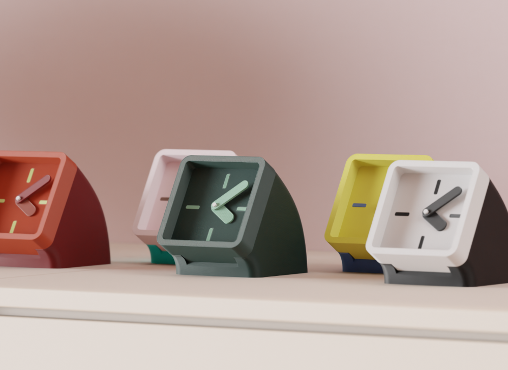 The Precision Palette: Desktop Clock Series