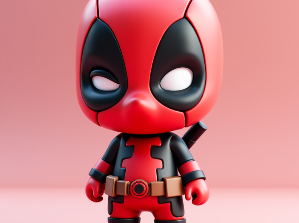 Deadpool: The Merc with a Mouth | Stylized Chibi Edition