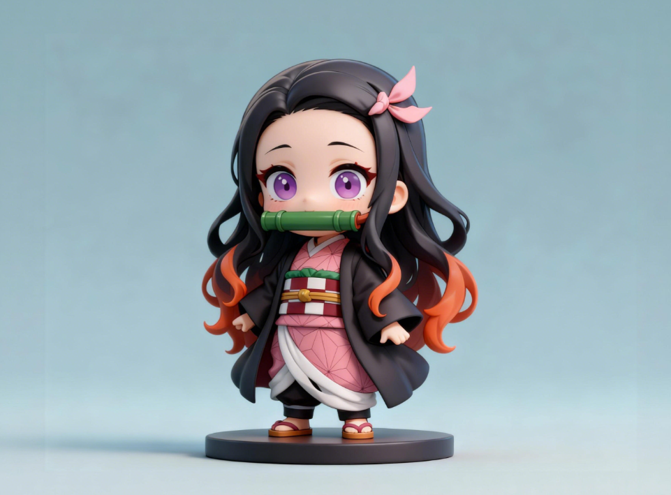 Nezuko Kamado: The Chosen Demon | Chibi Edition