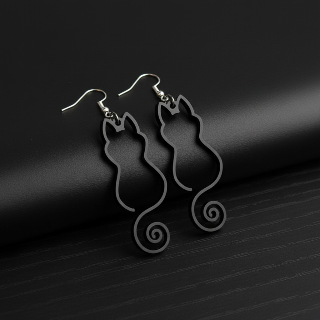 Cat earring