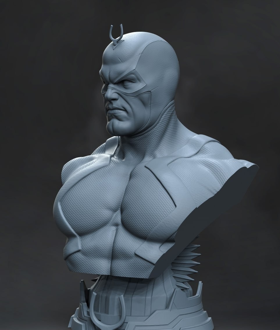 BLACK BOLT Tactical Bust 💀