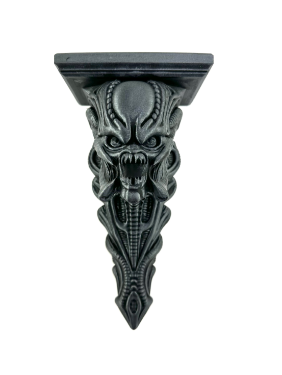 👽 The Hunter’s Trophy: Classic Predator Corbel Shelf