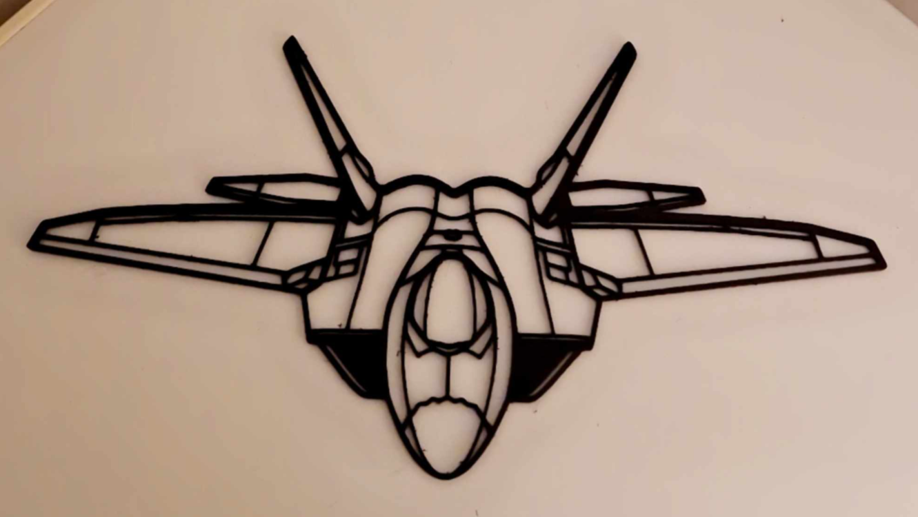 F22 Raptor Wall Art / Window Display