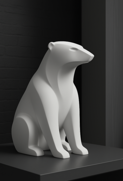Polar Bear Sculture