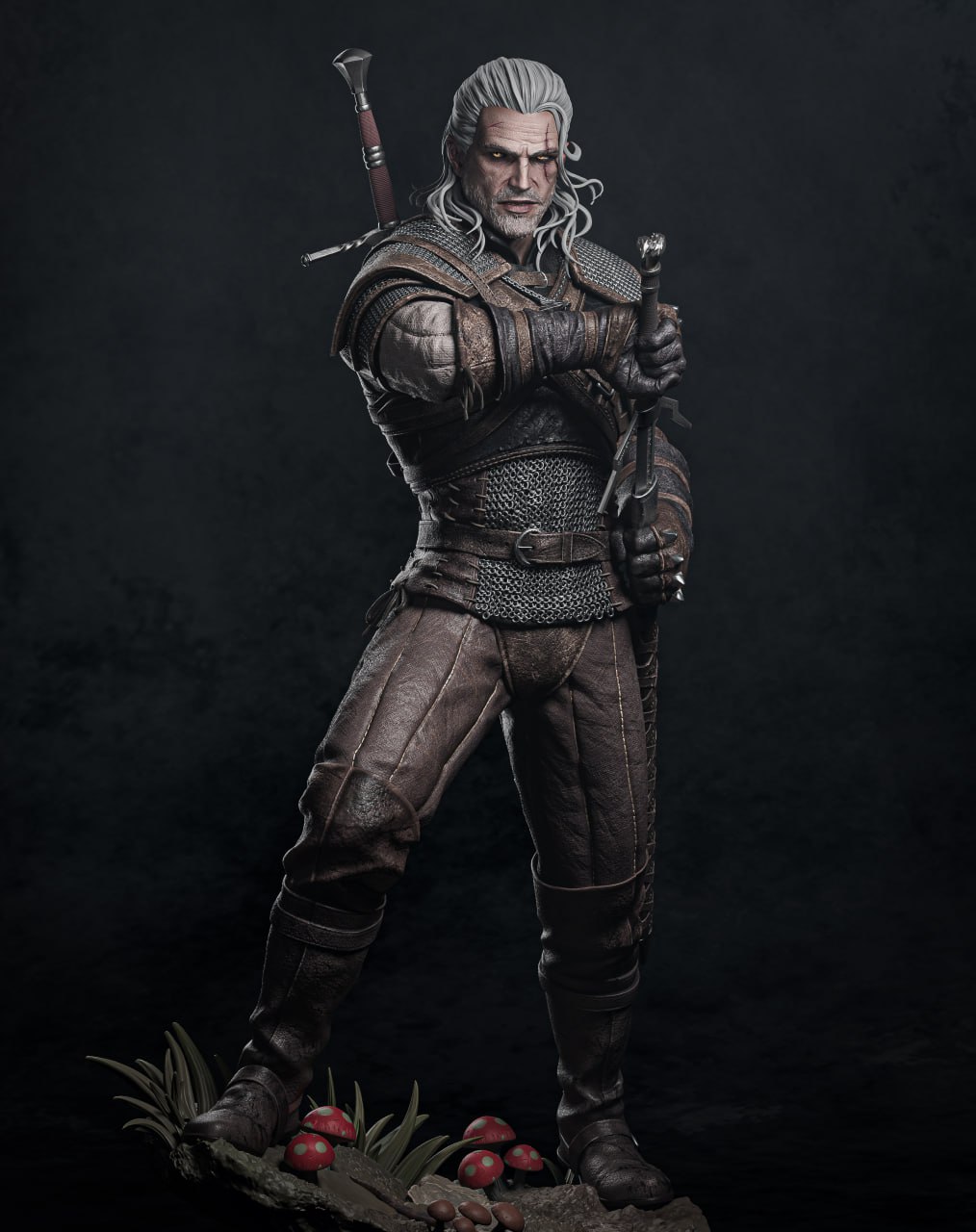 Geralt of Rivia – The White Wolf ⚔️