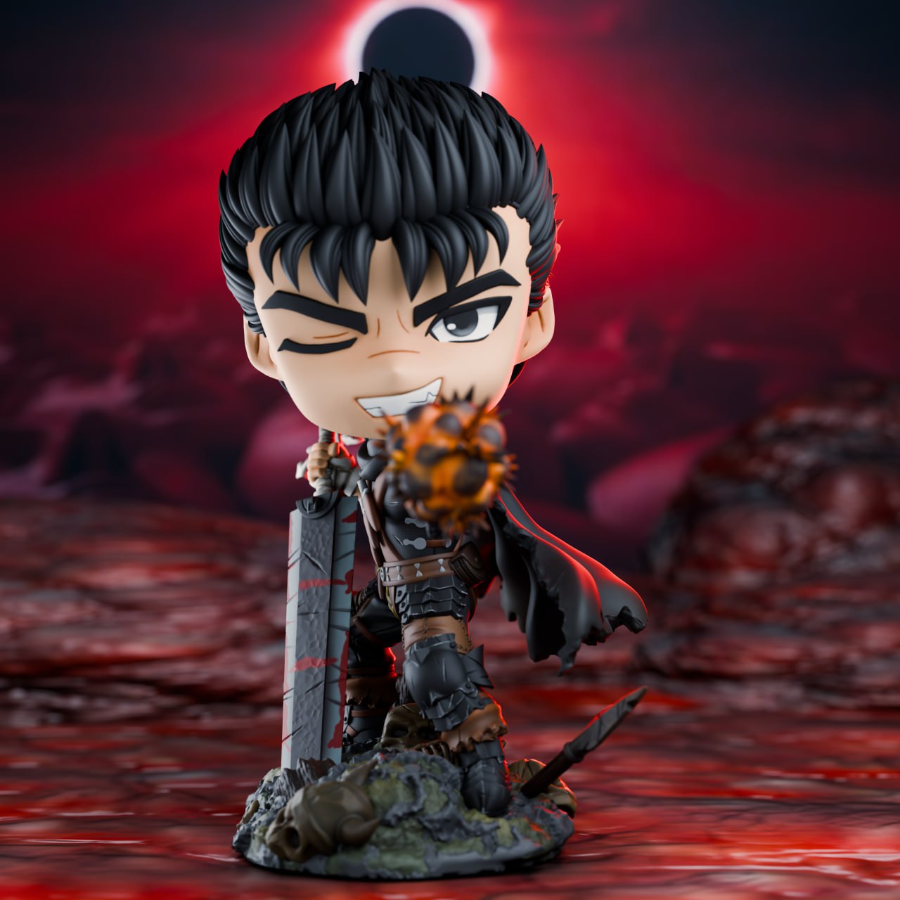 Guts: The Black Swordsman | Chibi Edition