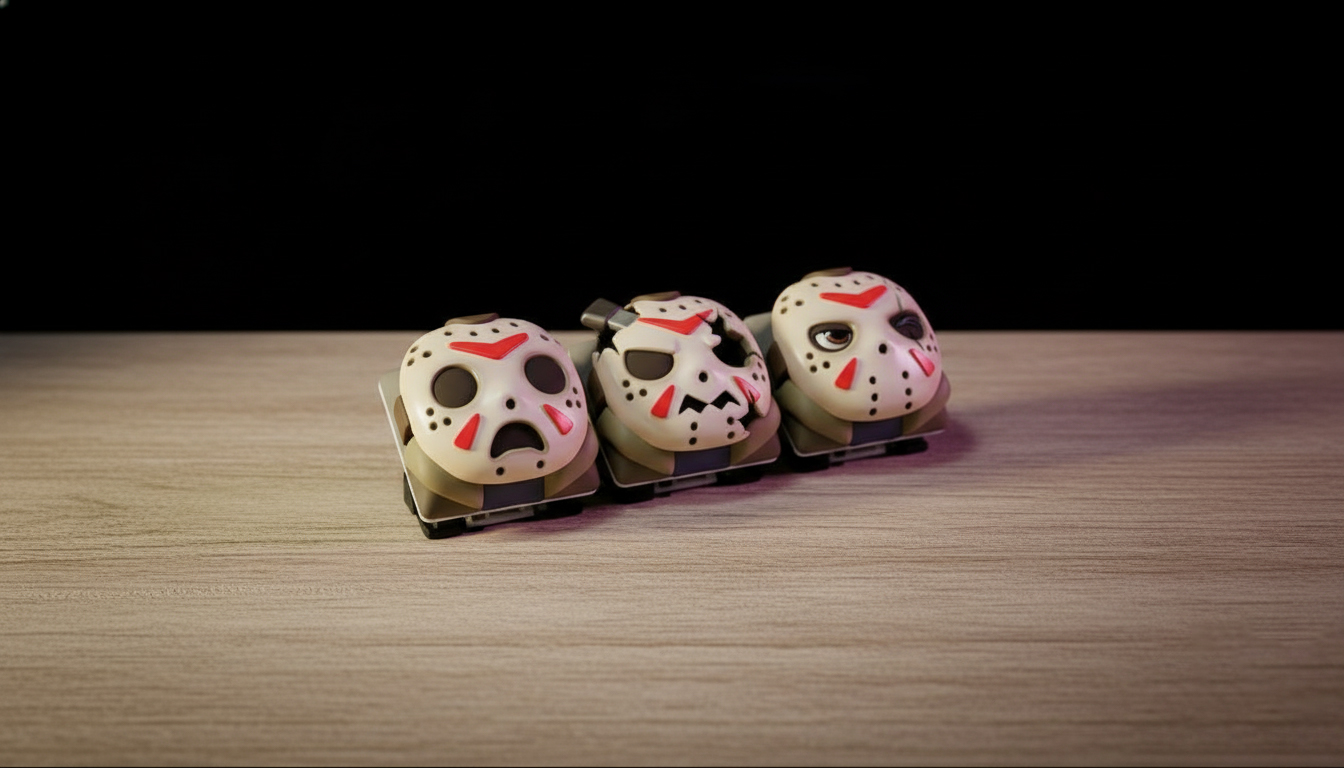 Jason Voorhees Keycaps 🌲