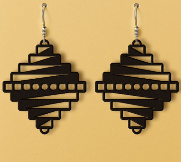 Architect of Shadows Earrings 🌑