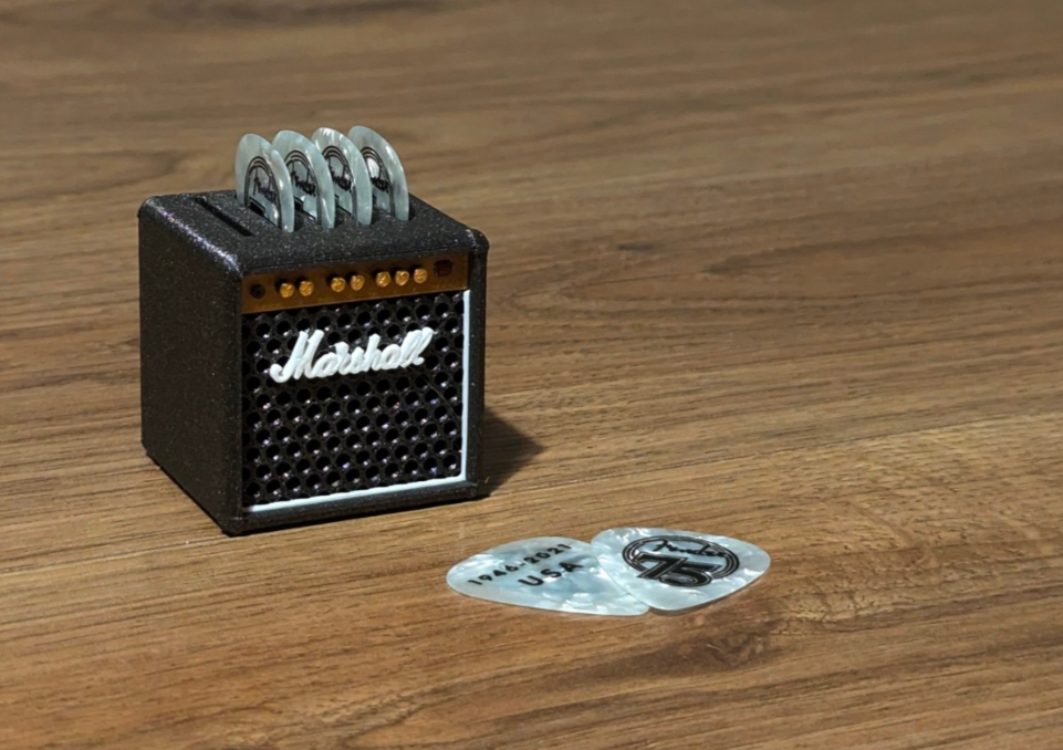 Marshall Stack Guitar Pick Holder 🤘