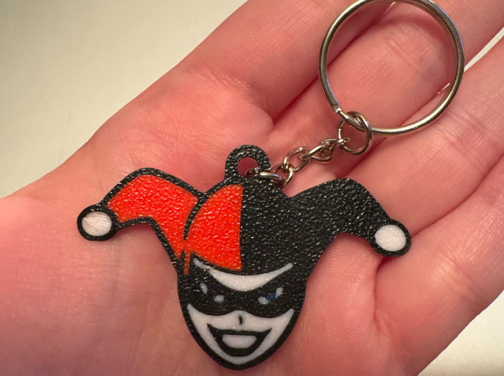 🤡 The Maid of Mischief Keychain – A Pocket-Sized Riot
