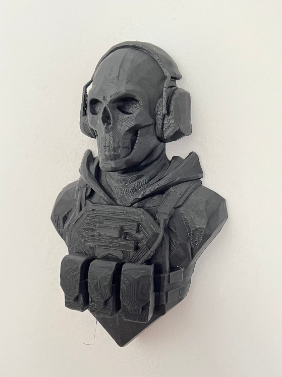 💀 The Lieutenant’s Sentinel: Ghost Wall Art
