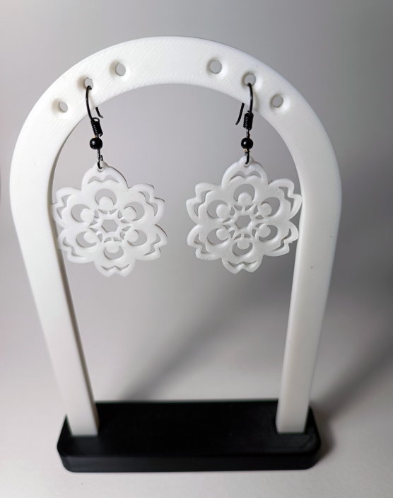 Infinite Fractal Earrings 🌌