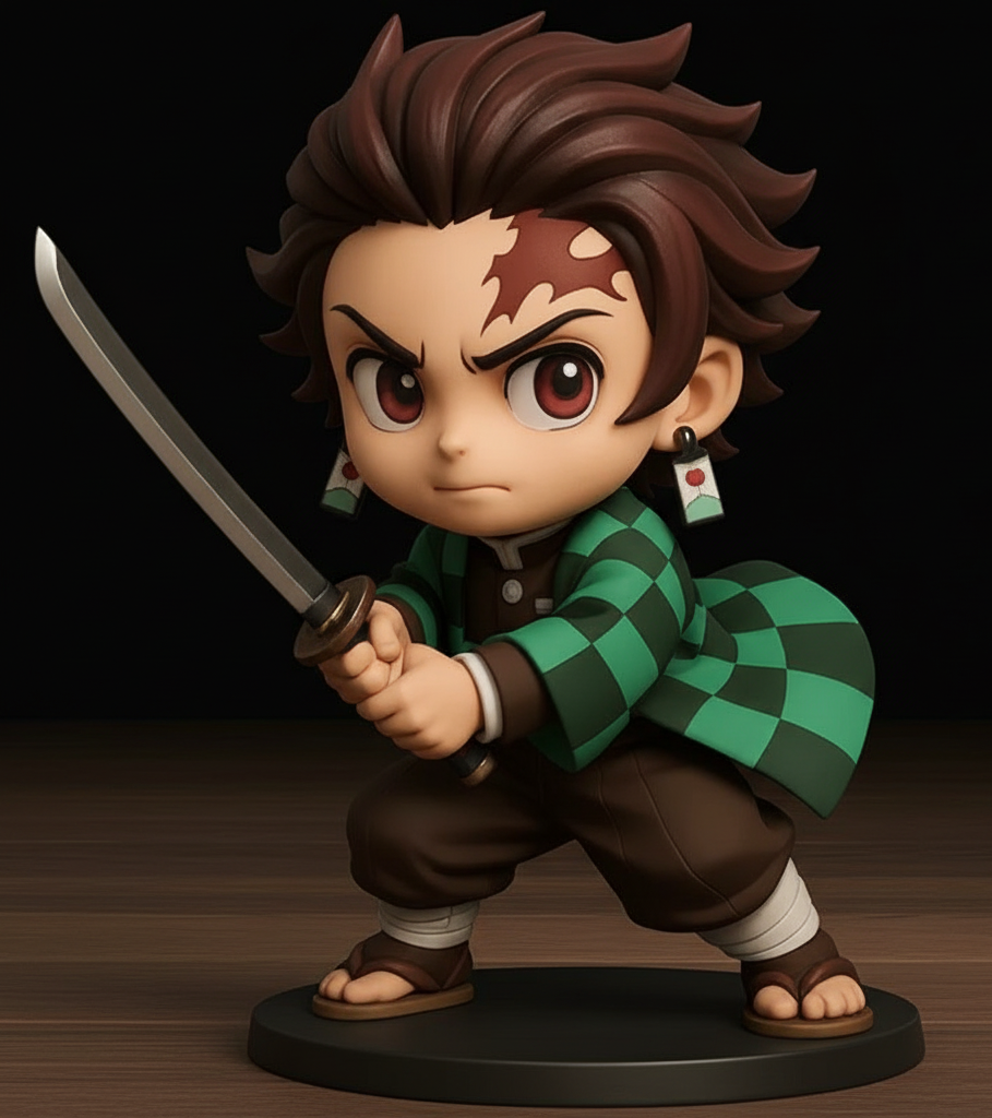 Tanjiro Kamado: The Kind-Hearted Slayer | Chibi Edition