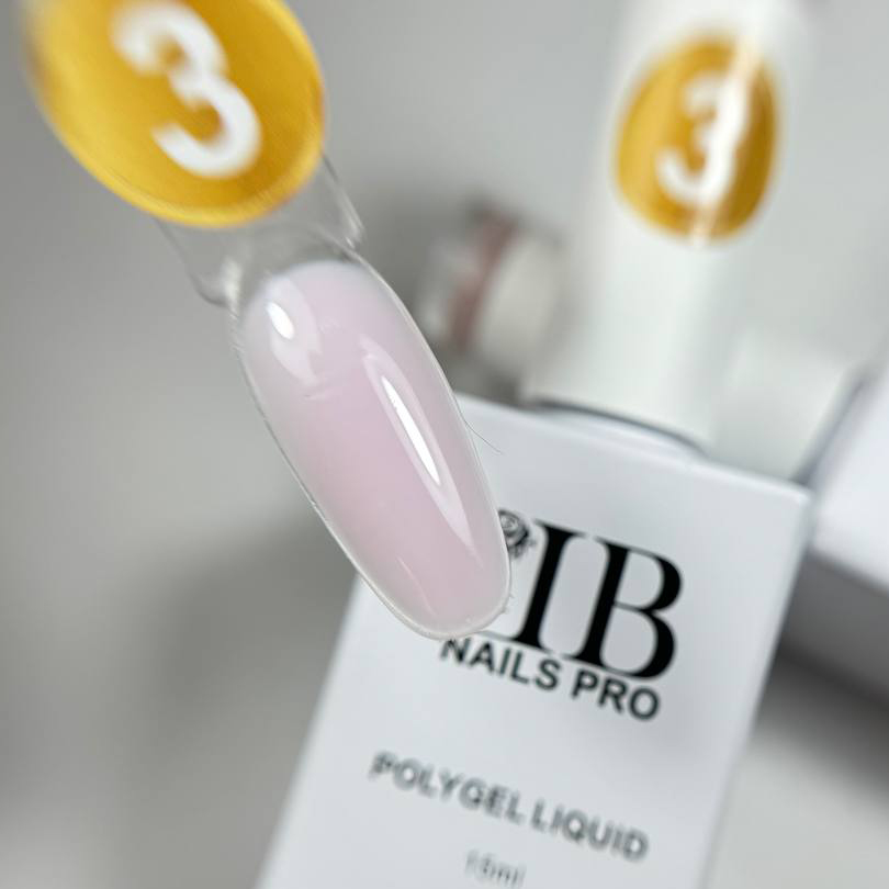 PolyGel Liquid 03 IBnailPRO – 15ml lot. 200424