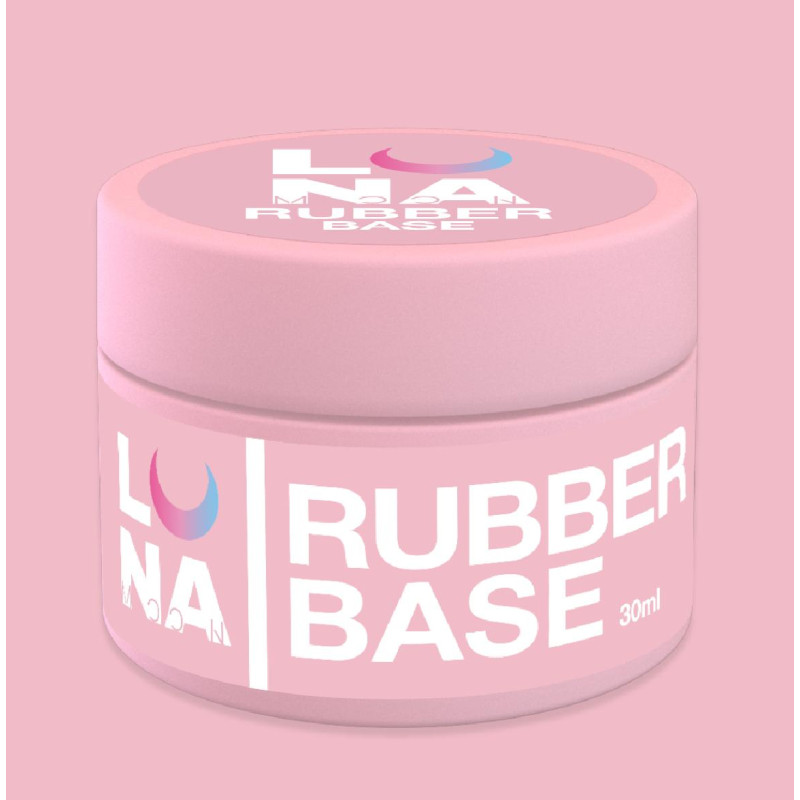 Rubber Base CLEAR STRONG, gel polis 60ML LUNAMOON