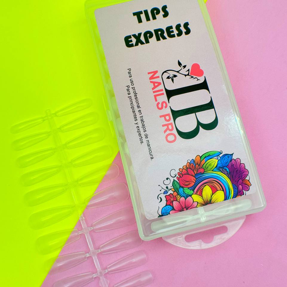 Tips Express BAILARINA 240 unidades en caja IB Nails PRO