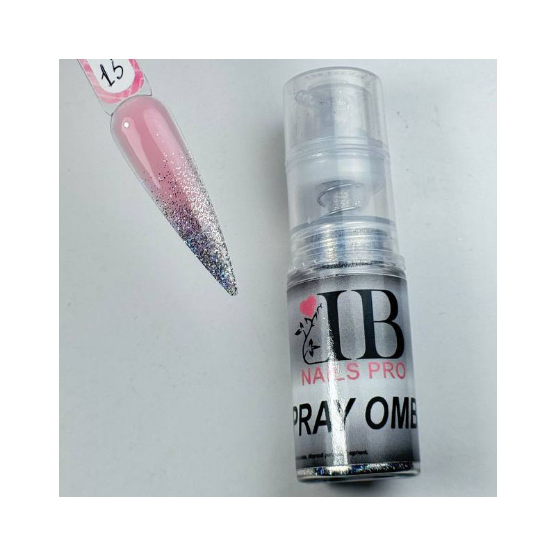 SPRAY BABY BOOMER EN POLVO IB 15 (PLATA) AIRBRUSH