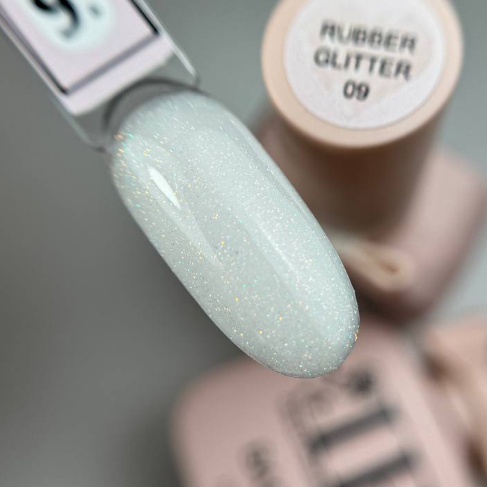Base Rubber Glitter 09 IB Nails – 10ml